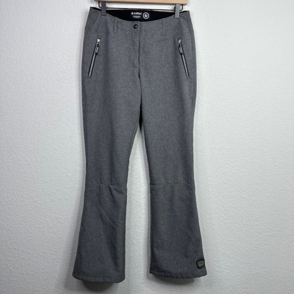 Killtec Pants Women‎ US8 Grey Lined Waterproof Outdoor Winter Ski Snowboarding